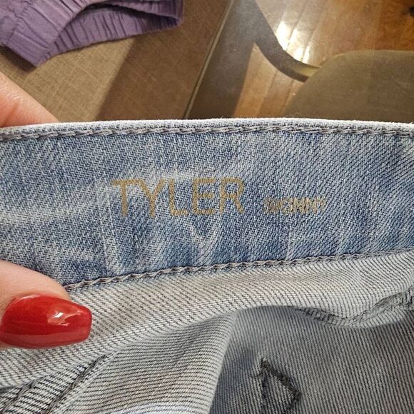 DL1961 Women's Tyler Skinny Blue Jeans Size 31 - Picture 9 of 11